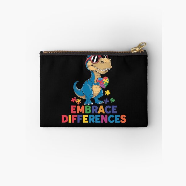 Item preview, Autism Awareness Dinosaur T-Rex Embrace Differences Puzzle designed and sold by TrinaEspinoza.