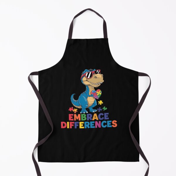 Item preview, Autism Awareness Dinosaur T-Rex Embrace Differences Puzzle designed and sold by TrinaEspinoza.