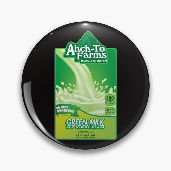 Item preview, Ah.ch-To Farms Gre.en Milk  designed and sold by BlancheBaughman.