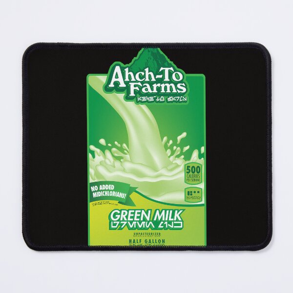 Item preview, Ah.ch-To Farms Gre.en Milk  designed and sold by BlancheBaughman.