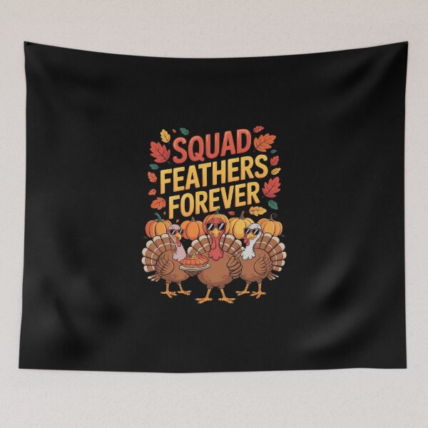 Item preview, Turkey Squad Thanksgiving Gobble Funny designed and sold by DeadlockCrew.
