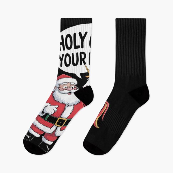 Item preview, unicorn Santa Funny Joke designed and sold by DeadlockCrew.