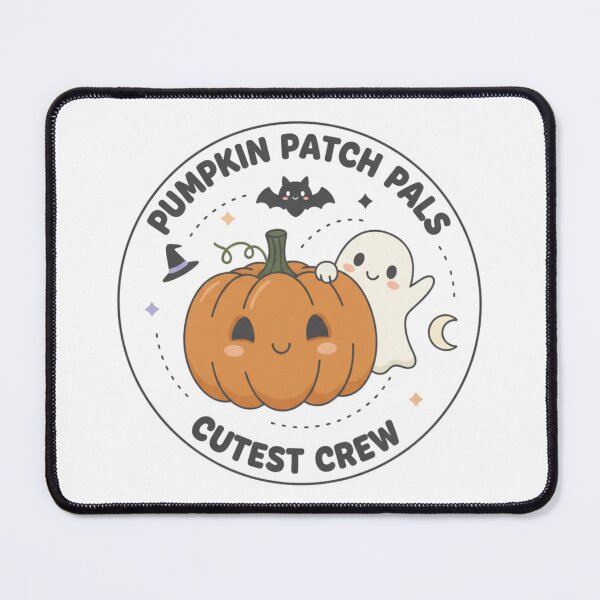 Item preview, Pumpkin Patch Pals Cutest Crew | Minimalist Cute Ghost & Cat Fall Halloween designed and sold by Wear Sculpt.