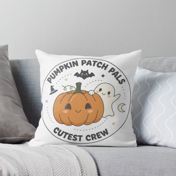 Item preview, Pumpkin Patch Pals Cutest Crew | Minimalist Cute Ghost & Cat Fall Halloween designed and sold by Wear Sculpt.