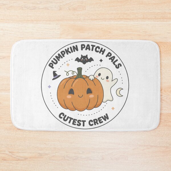 Item preview, Pumpkin Patch Pals Cutest Crew | Minimalist Cute Ghost & Cat Fall Halloween designed and sold by Wear Sculpt.