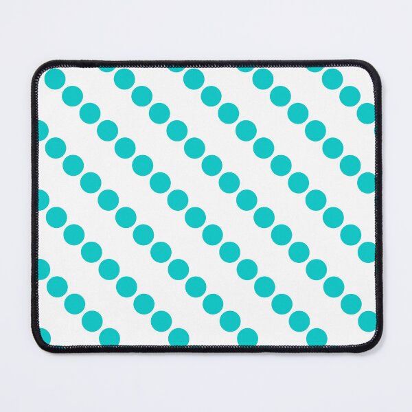 Item preview, Dark Turquoise Polka Dots on White (CL) designed and sold by POLKAIWERX.