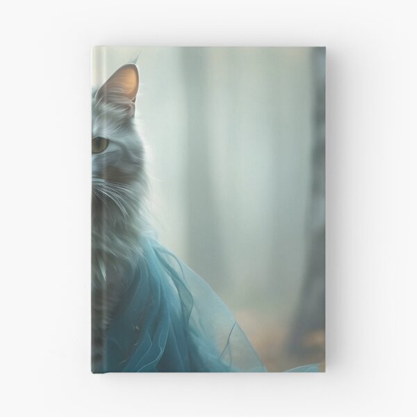Item preview, Mystical Cat in Grainy Forest Mist | Vintage Autumn Aesthetic designed and sold by Valeree Store.