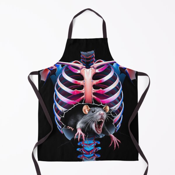 Item preview, Anatomical Ribcage Rat Horror Dark Art designed and sold by Amanda's Factory.