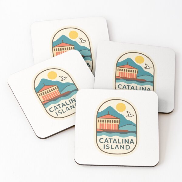 Item preview, Catalina Island California with Casino and Ocean View designed and sold by Places On Earth.