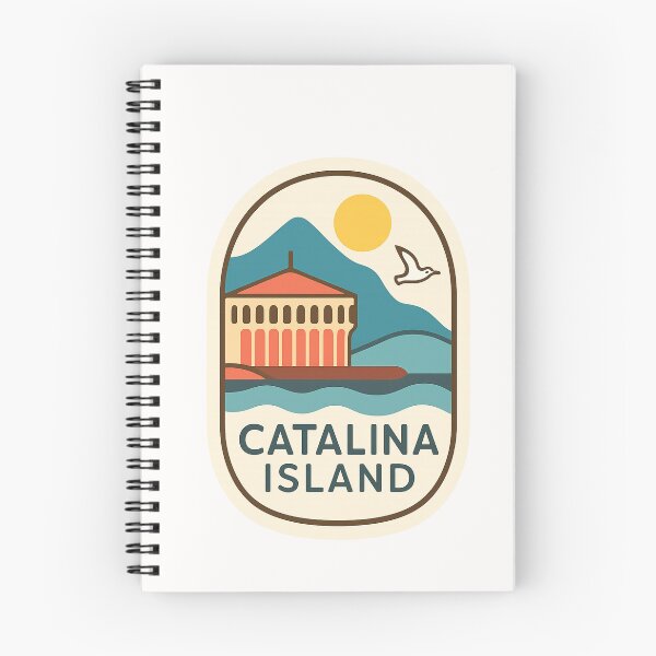 Item preview, Catalina Island California with Casino and Ocean View designed and sold by Places On Earth.