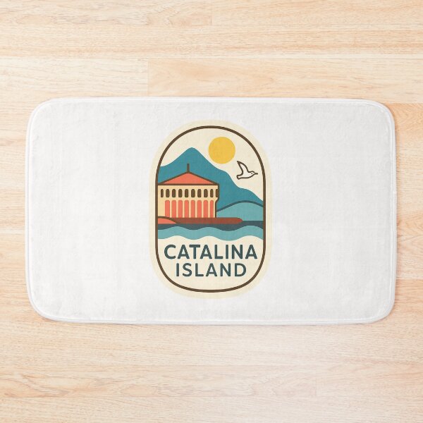 Item preview, Catalina Island California with Casino and Ocean View designed and sold by Places On Earth.
