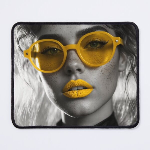 Item preview, The Yellow Secret - Cinematic Noir Portrait designed and sold by Artfully Entertained.