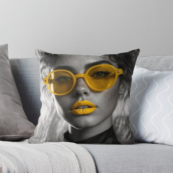 Item preview, The Yellow Secret - Cinematic Noir Portrait designed and sold by Artfully Entertained.