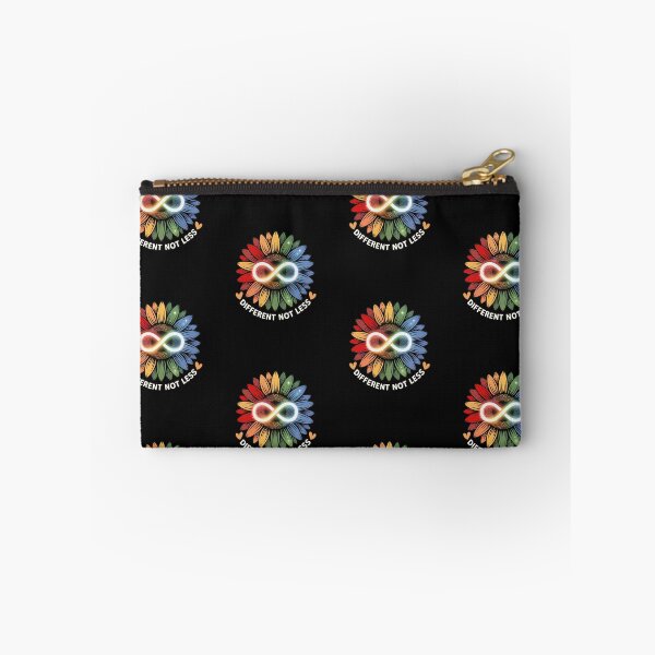 Item preview, Autism Awareness & Support Different Not Less Neurodiversity designed and sold by tamdevo1.
