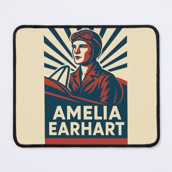 Item preview, Amelia Earhart Inspirational Female Pilot designed and sold by Anniko Art Studio.