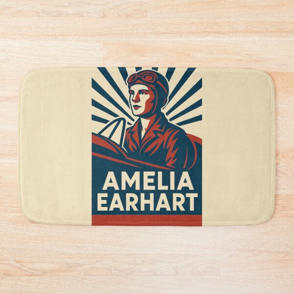 Item preview, Amelia Earhart Inspirational Female Pilot designed and sold by Anniko Art Studio.