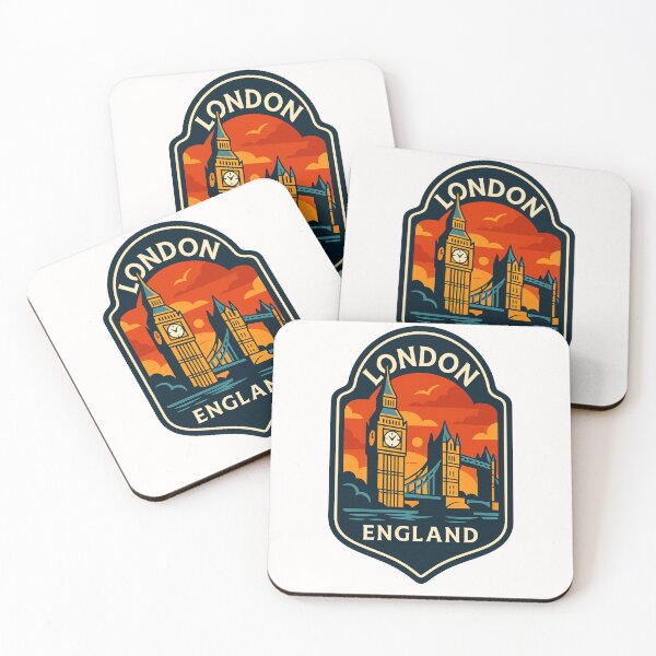 Item preview, London England Big Ben and Tower Bridge Sunset designed and sold by Places On Earth.