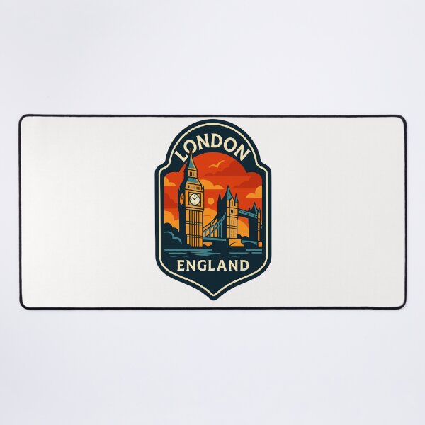 Item preview, London England Big Ben and Tower Bridge Sunset designed and sold by Places On Earth.