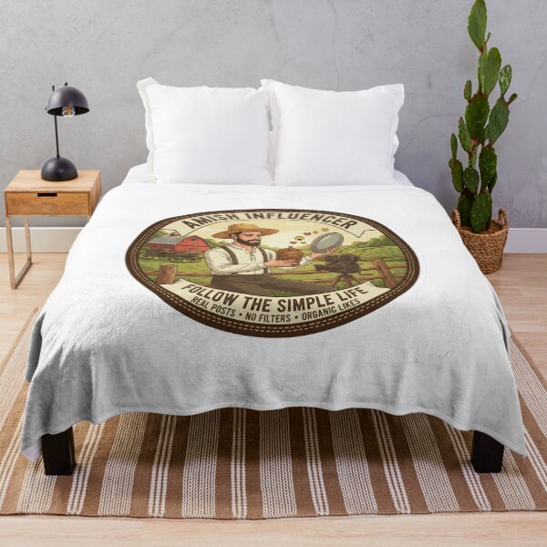 Item preview, Amish Influencer - Follow The Simple Life - No Filters, Organic Likes designed and sold by RedDelaney.