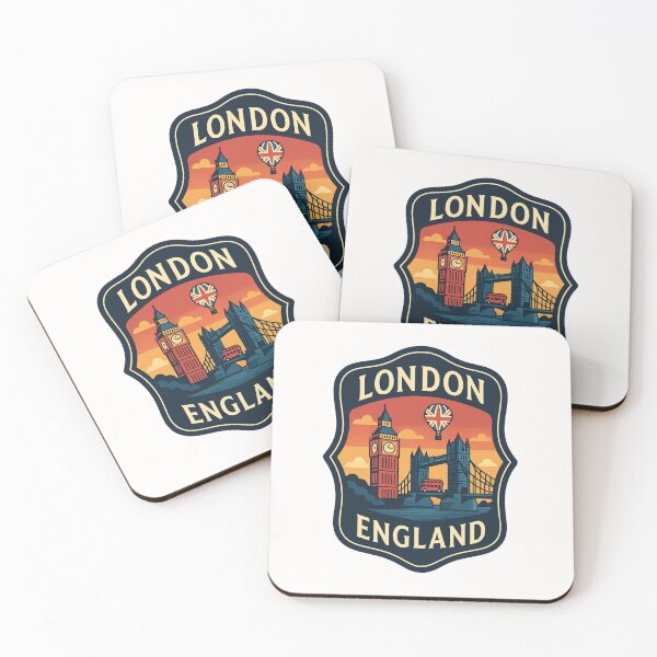 Item preview, London England with Big Ben and Union Jack Balloon designed and sold by Places On Earth.