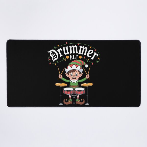 Item preview, Christmas Drums Music Elf Family Drummer designed and sold by DeadlockCrew.