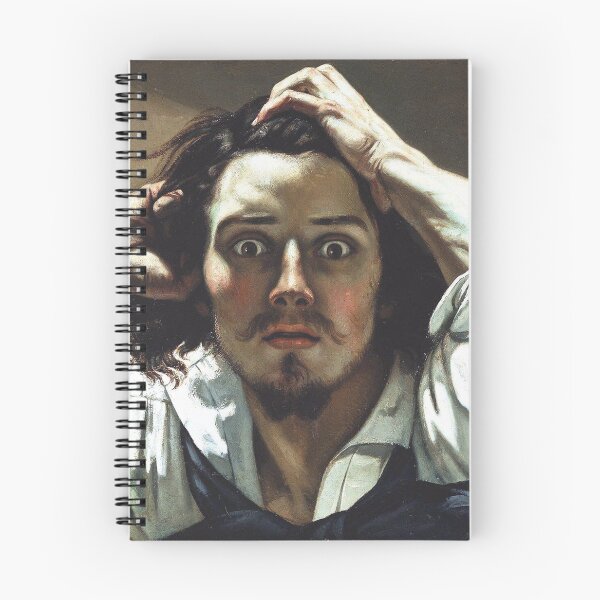 Item preview, Le Désespéré (The Desperate Man) — Gustave Courbet (1843–1845) designed and sold by Art Outlaws.