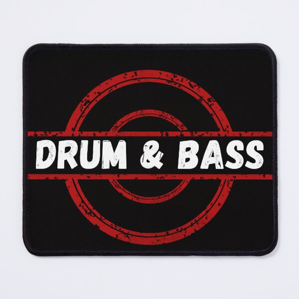 Artikelvorschau, Drum & Bass Label Design – Underground Rave Style entworfen und verkauft von |TRSSHOP|.