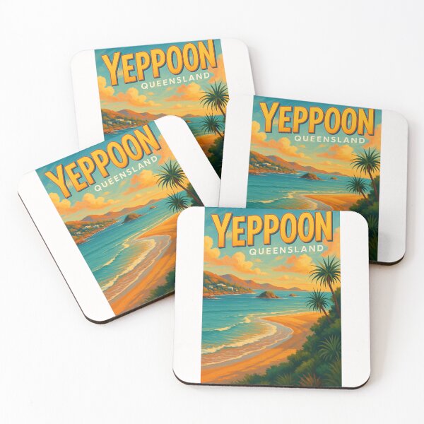 Item preview, Scenic Coastal View of Yeppoon Queensland at Sunset designed and sold by Places On Earth.