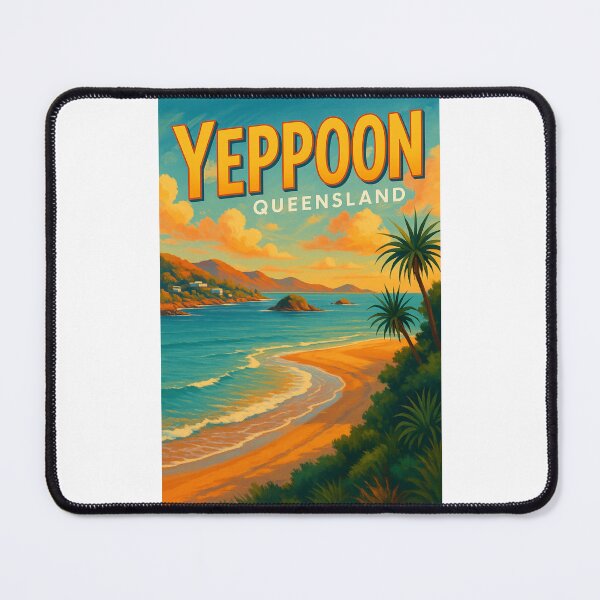 Item preview, Scenic Coastal View of Yeppoon Queensland at Sunset designed and sold by Places On Earth.