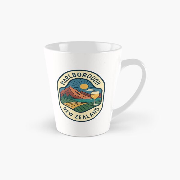 Item preview, Marlborough New Zealand with Vineyards and Mountains designed and sold by Places On Earth.