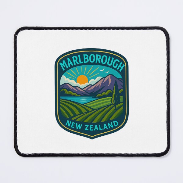 Item preview, Marlborough New Zealand Vineyard Sunrise designed and sold by Places On Earth.