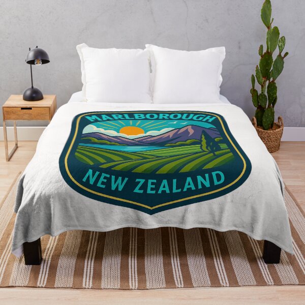 Item preview, Marlborough New Zealand Vineyard Sunrise designed and sold by Places On Earth.