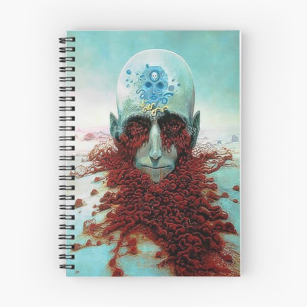 Item preview, Untitled Decomposition By Zdzislaw Beksinski designed and sold by Paintetywordy.