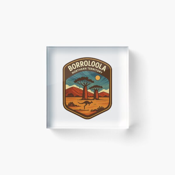 Item preview, Borroloola Northern Territory Red Earth Landscape designed and sold by Places On Earth.