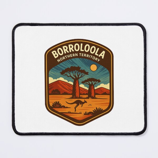 Item preview, Borroloola Northern Territory Red Earth Landscape designed and sold by Places On Earth.