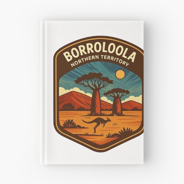 Item preview, Borroloola Northern Territory Red Earth Landscape designed and sold by Places On Earth.