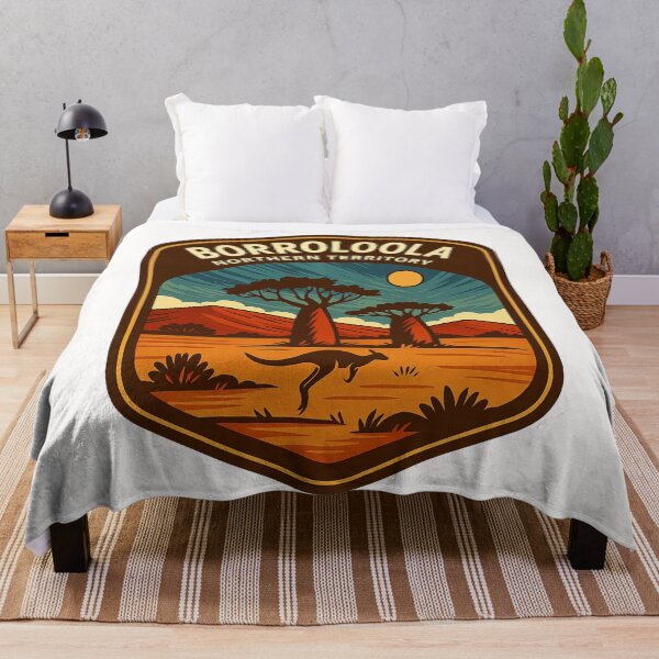 Item preview, Borroloola Northern Territory Red Earth Landscape designed and sold by Places On Earth.