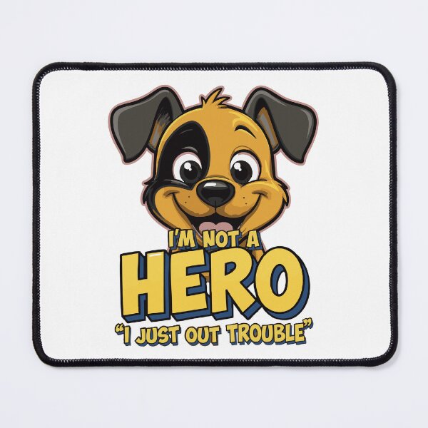 Item preview, Cute Dog Sniffing Out Trouble Poster designed and sold by Tong4130.