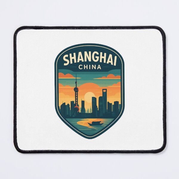 Item preview, Shanghai China Skyline with Huangpu River designed and sold by Places On Earth.
