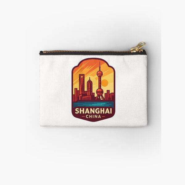 Item preview, Shanghai China Sunset with Skyscrapers designed and sold by Places On Earth.
