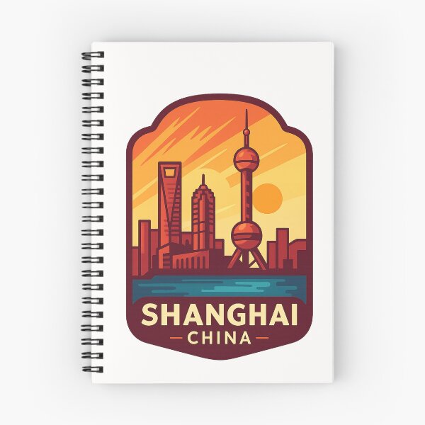 Item preview, Shanghai China Sunset with Skyscrapers designed and sold by Places On Earth.