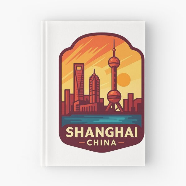 Item preview, Shanghai China Sunset with Skyscrapers designed and sold by Places On Earth.