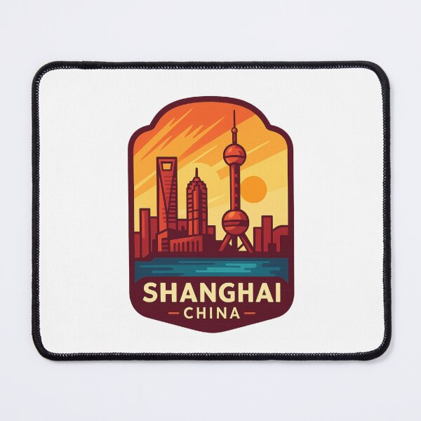 Item preview, Shanghai China Sunset with Skyscrapers designed and sold by Places On Earth.
