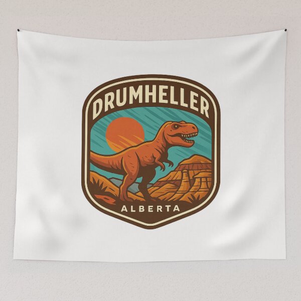 Item preview, Drumheller Alberta Dinosaur Capital of Canada designed and sold by Places On Earth.
