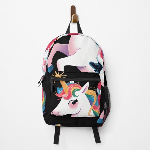 Item preview, Christmas Santa Riding Unicorn Xmas Rainbow designed and sold by DeadlockCrew.
