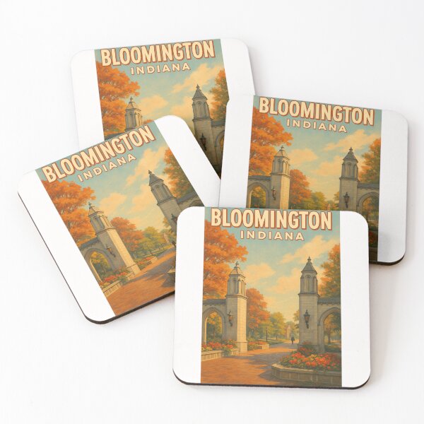 Item preview, Bloomington Indiana Autumn at Sample Gates designed and sold by Places On Earth.