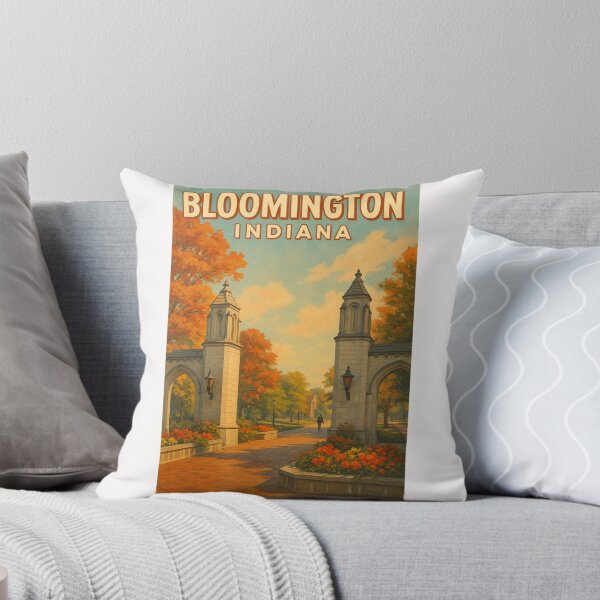 Item preview, Bloomington Indiana Autumn at Sample Gates designed and sold by Places On Earth.