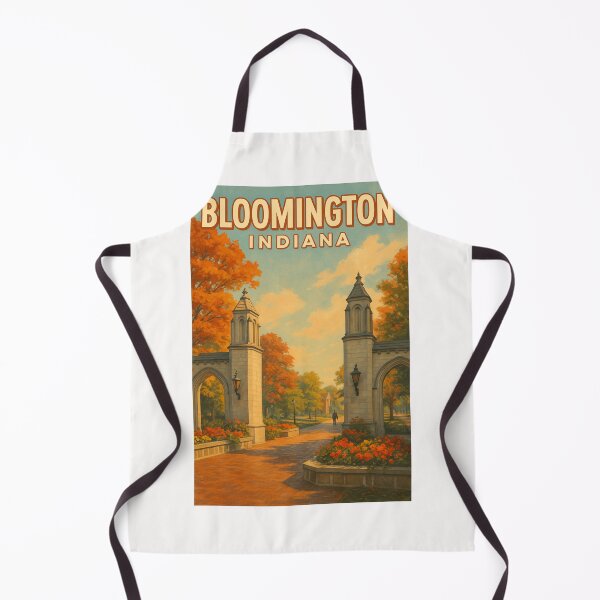 Item preview, Bloomington Indiana Autumn at Sample Gates designed and sold by Places On Earth.