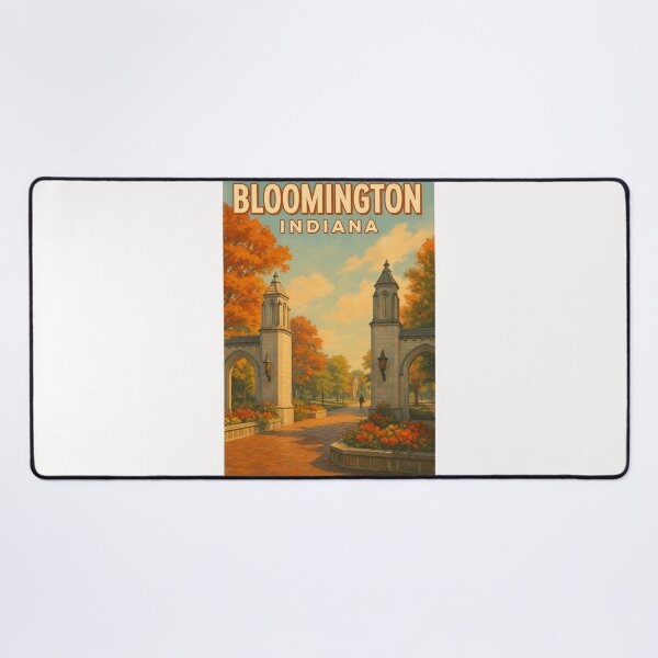 Item preview, Bloomington Indiana Autumn at Sample Gates designed and sold by Places On Earth.