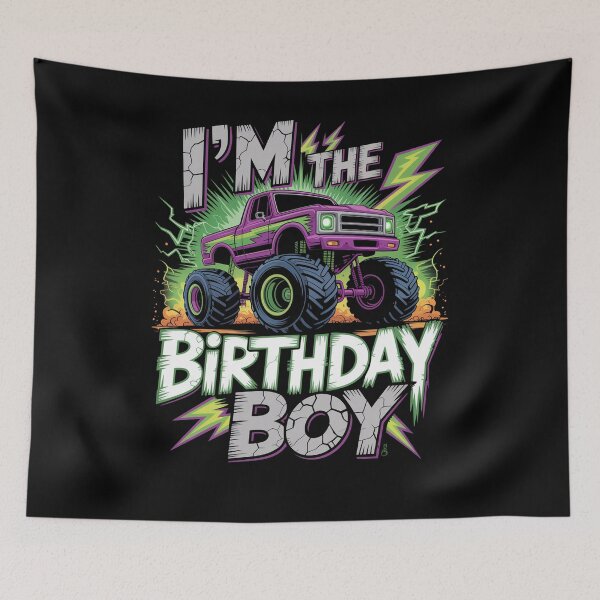 Item preview, Im The Birthday Monster Truck Family Matching Party designed and sold by Patricsselin.